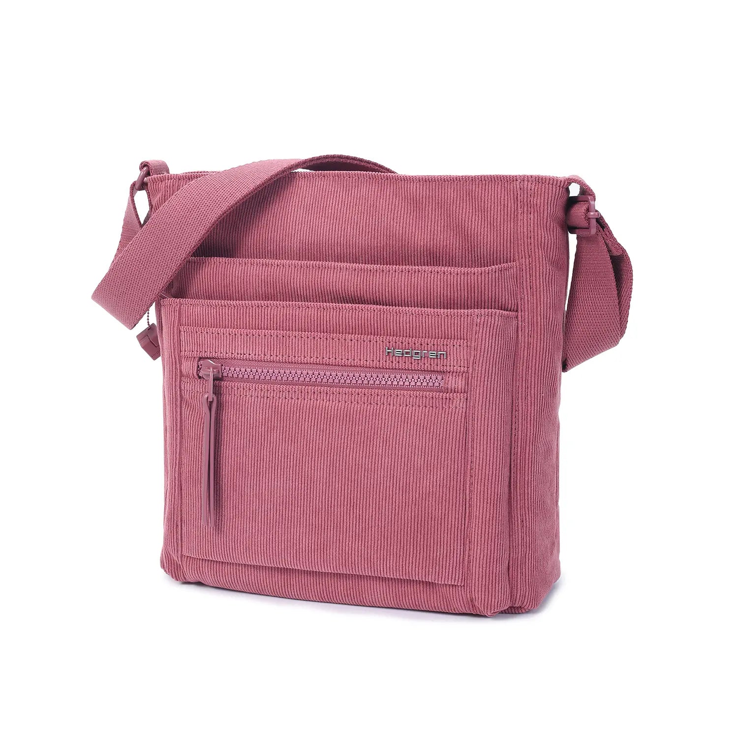 Hedgren Inner City Orva RFID shoulder bag 25 cm - Corduroy Dusty Rose