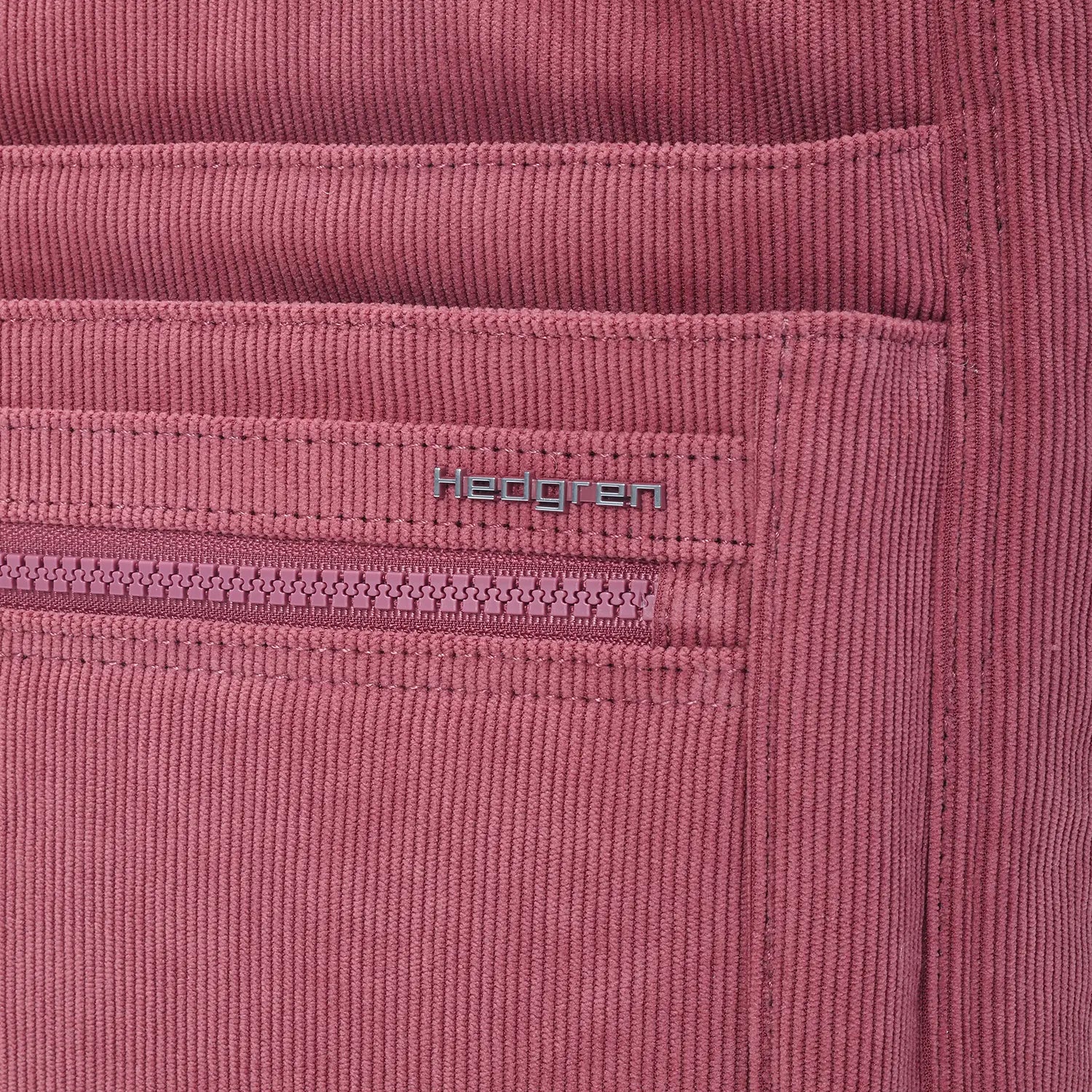 Hedgren Inner City Orva RFID shoulder bag 25 cm - Corduroy Dusty Rose
