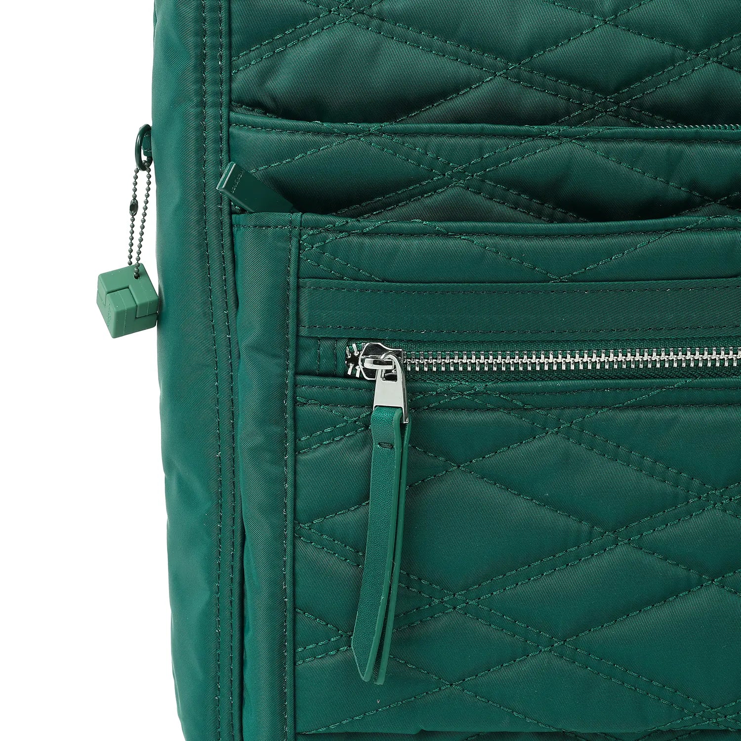 Hedgren Inner City Orva RFID shoulder bag 25 cm - New Quilt Varsity Green