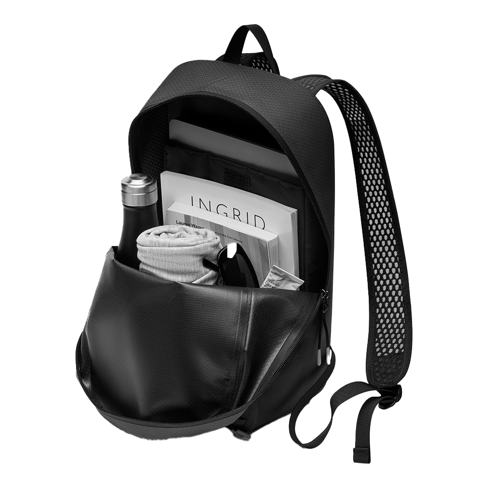 Gaston Luga Lightweight DuoSeal Backpack 14" 41 cm - Black