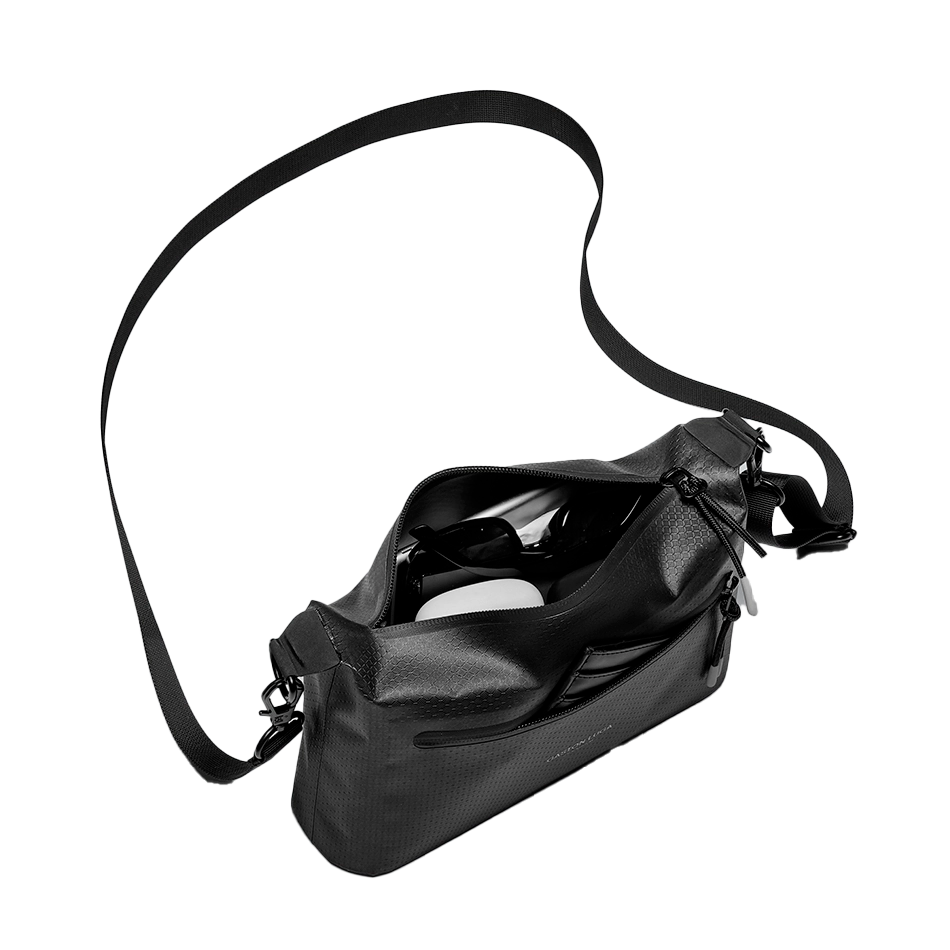 Gaston Luga Lightweight DuoSeal Crossbody - Olive