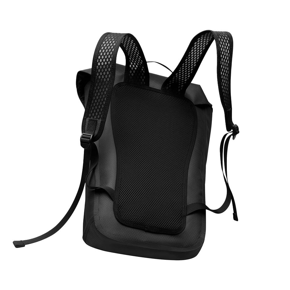 Gaston Luga Lightweight DuoSeal Flap Backpack 14" 47 cm - Black