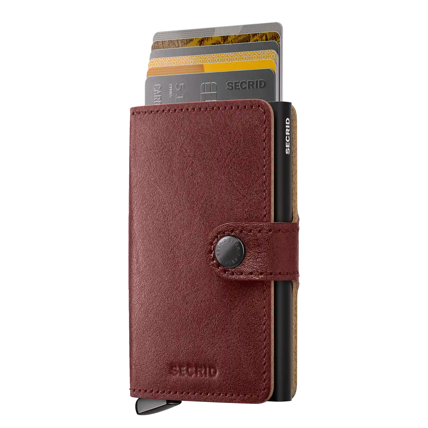 Secrid Premium Kollektion Miniwallet Basco 10 cm - Brown+