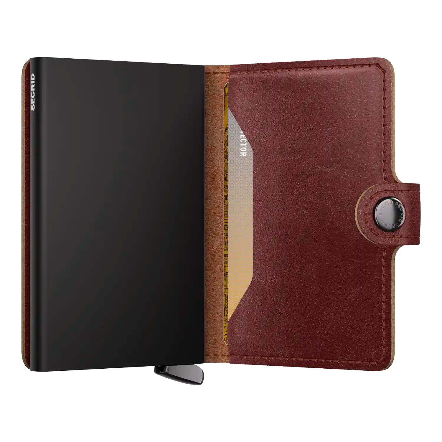 Secrid Premium Kollektion Miniwallet Basco 10 cm - Brown+