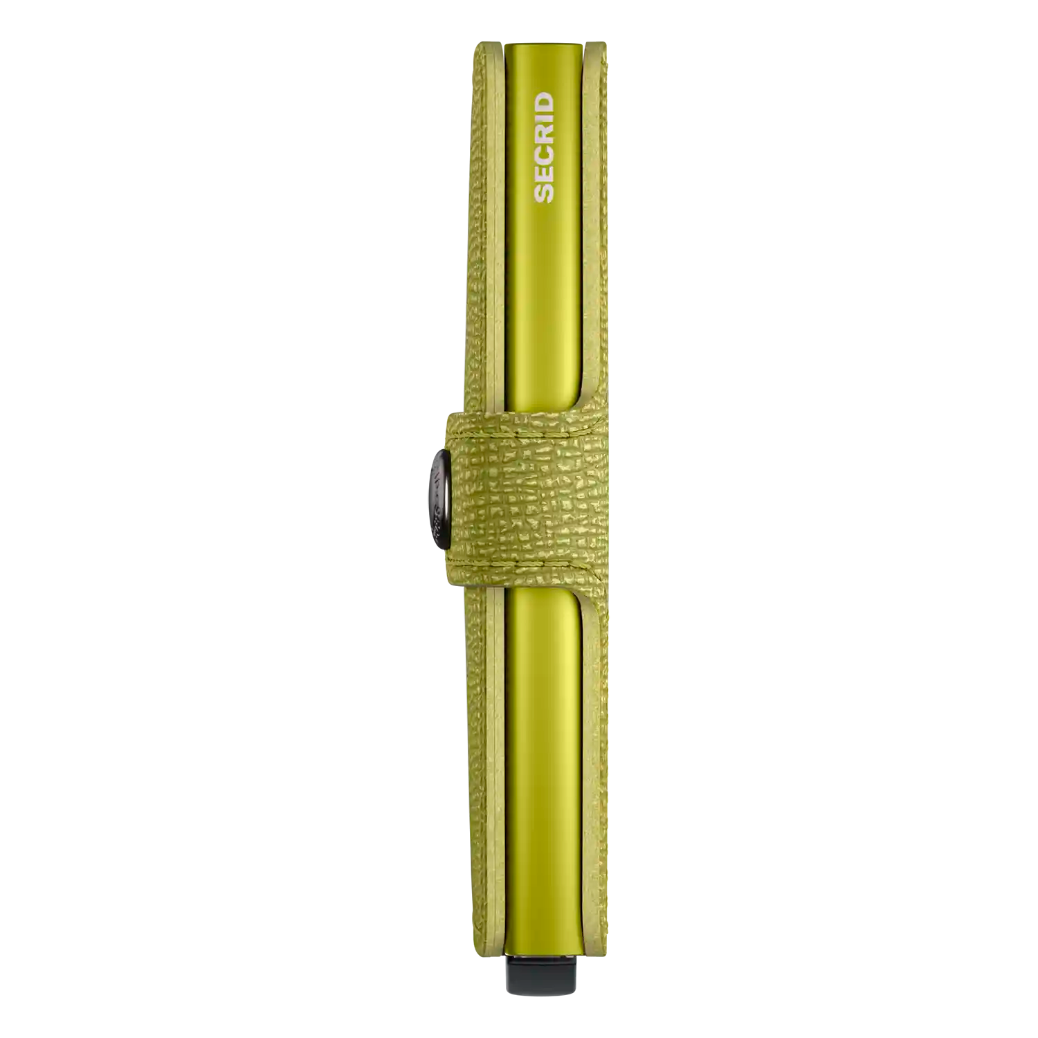 Secrid Miniwallet 10 cm Lime - Schlankes Design für Karten und Bargeld