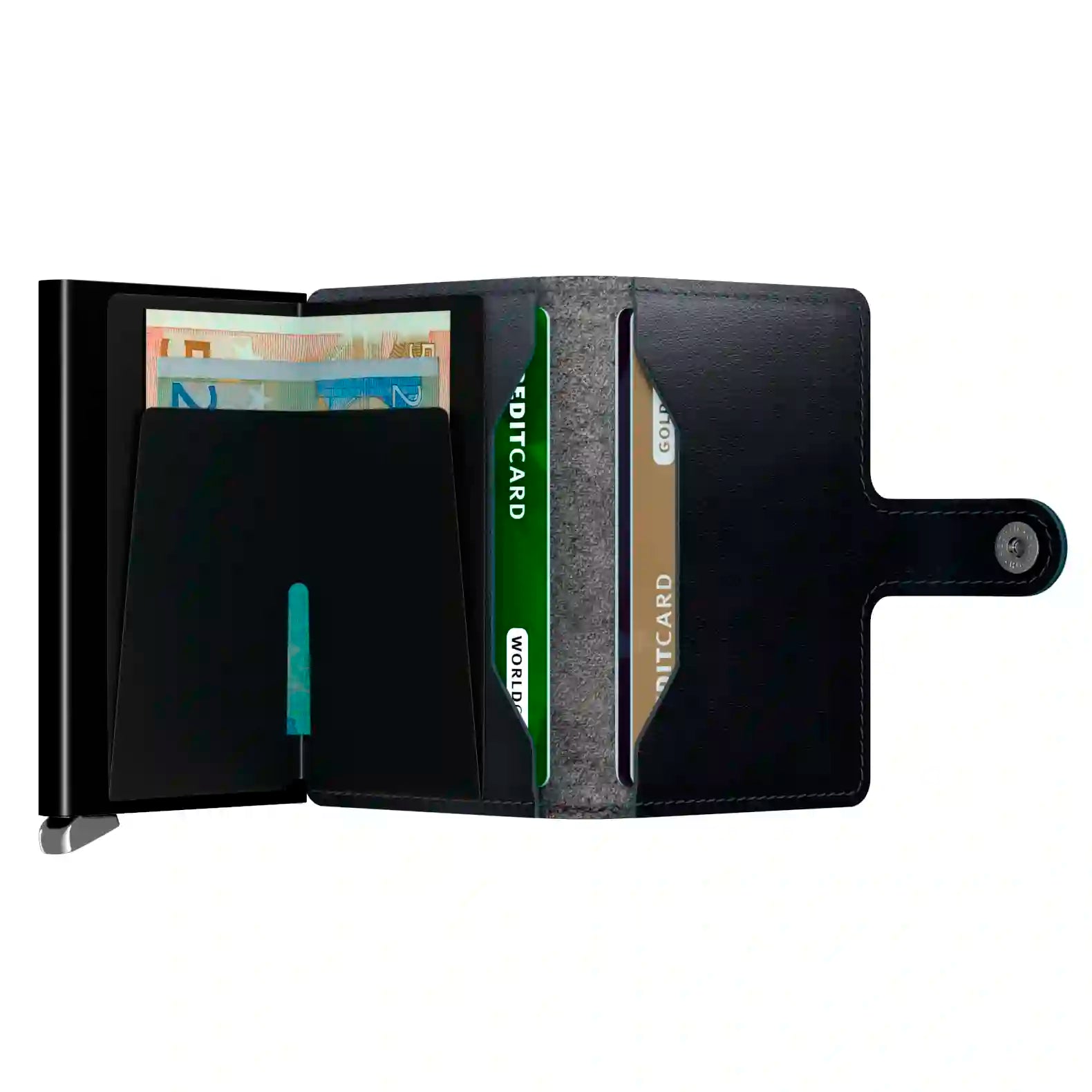 Secrid Premium Collection Miniwallet Dusk 10 cm - Teal