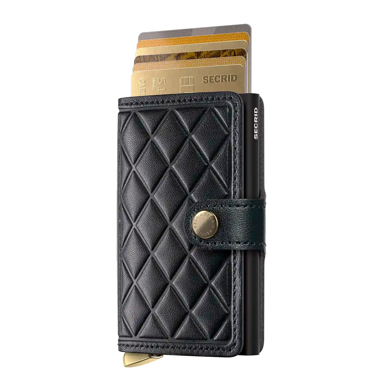 Secrid Premium Kollektion Miniwallet Emboss Diamond 10 cm - Black+