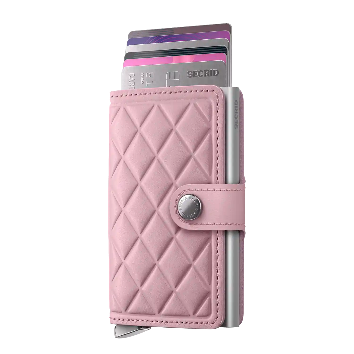 Secrid Premium Kollektion Miniwallet Emboss Diamond 10 cm - Rose+