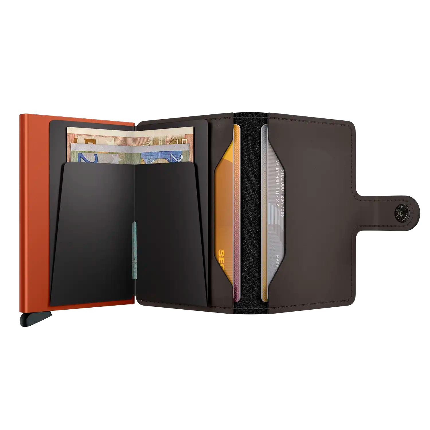 Secrid Wallets Miniwallet Matte 10 cm - Truffle Orange
