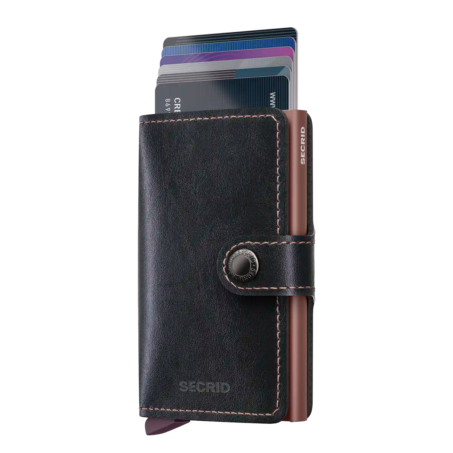 Secrid Miniwallet Mirum Plant-Based - RFID-Blocker mit ausgeschobenen Karten
