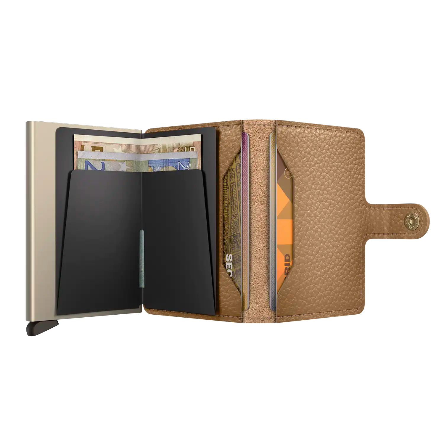 Secrid Wallets Miniwallet Pebble 10 cm - Cappuccino