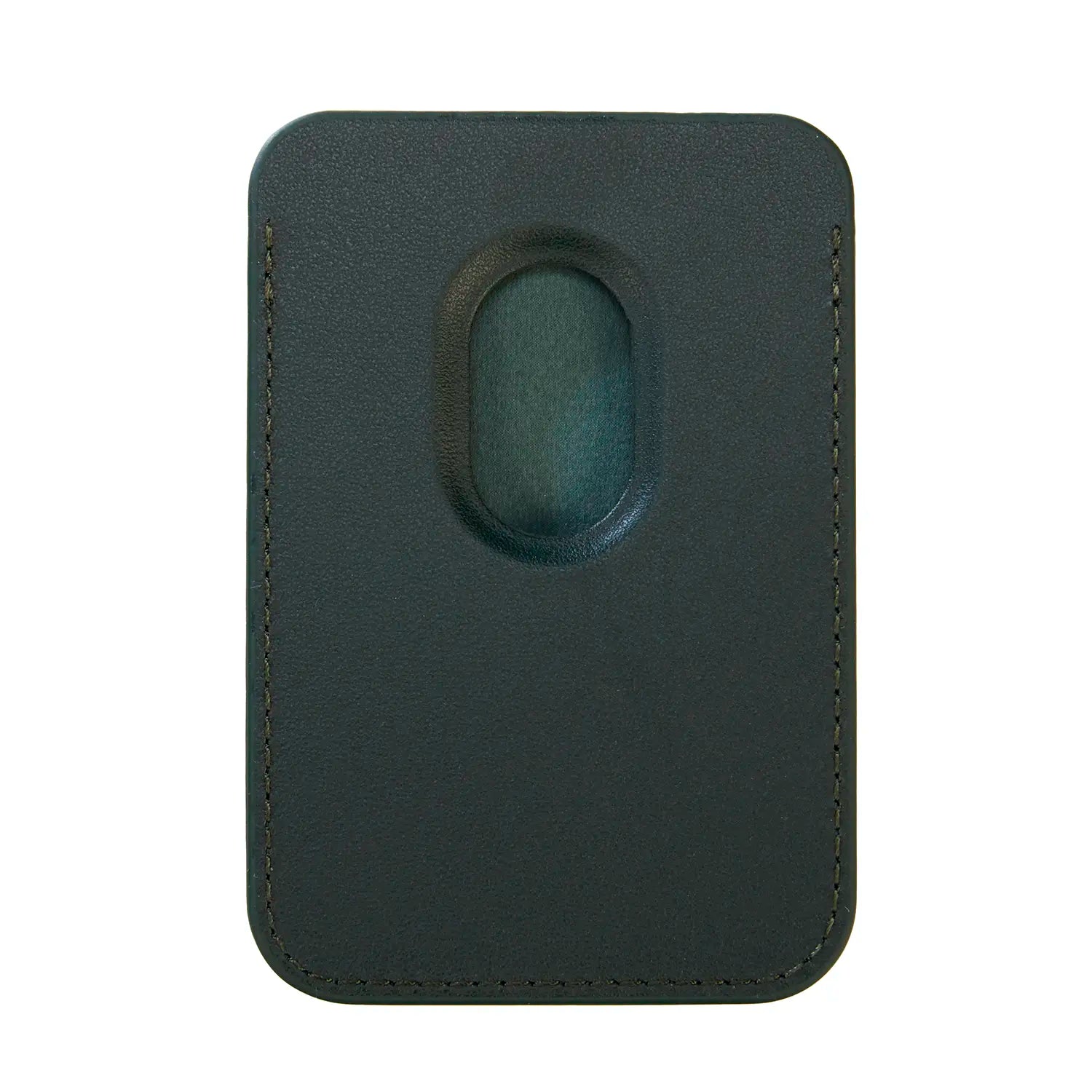 Tag-It Magnet Safe Wallet kompatibel mit Apple MagSafe iPhone 9 cm - Dunkelgrün