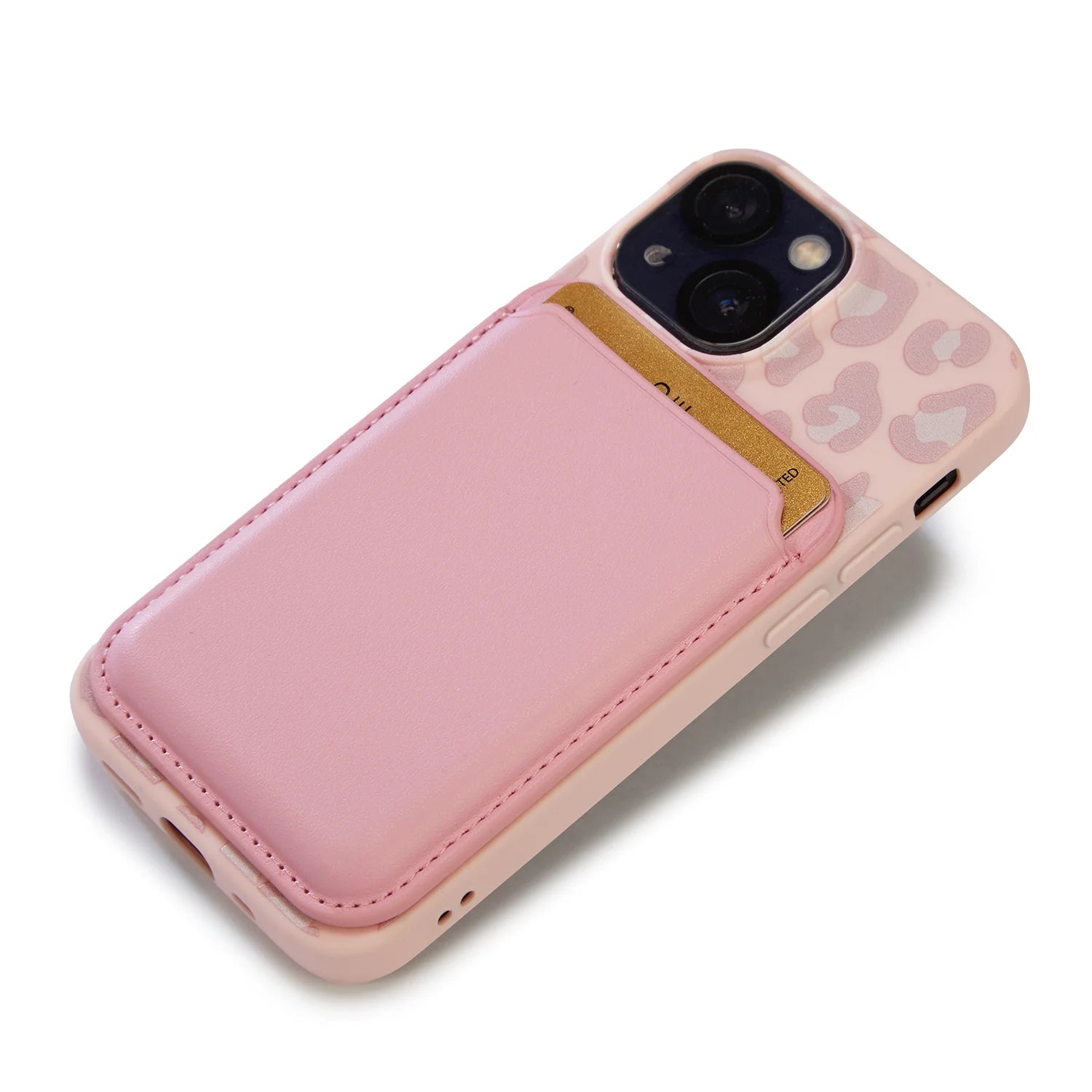 Tag-It Magnet Safe Wallet compatible with Apple MagSafe iPhone 9 cm - pink