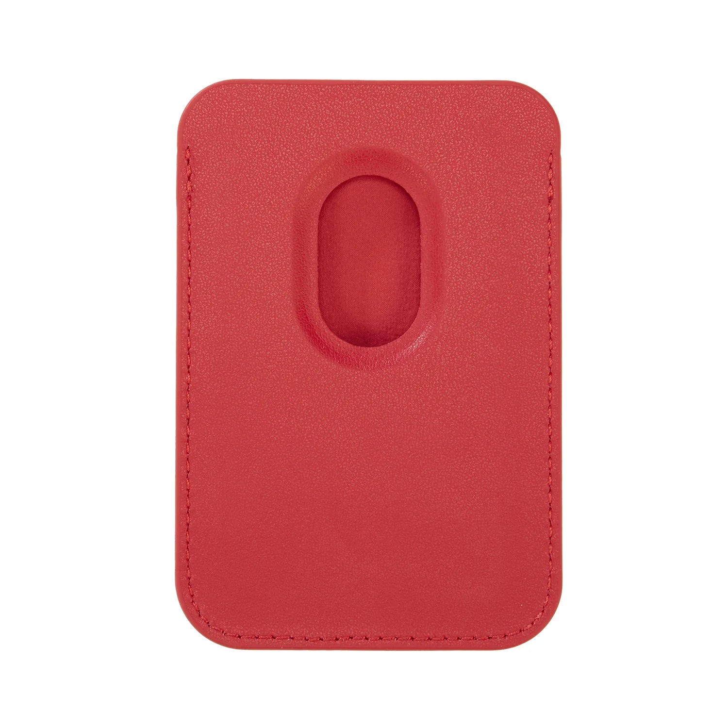 Tag-It Magnet Safe Wallet kompatibel mit Apple MagSafe iPhone 9 cm - rot