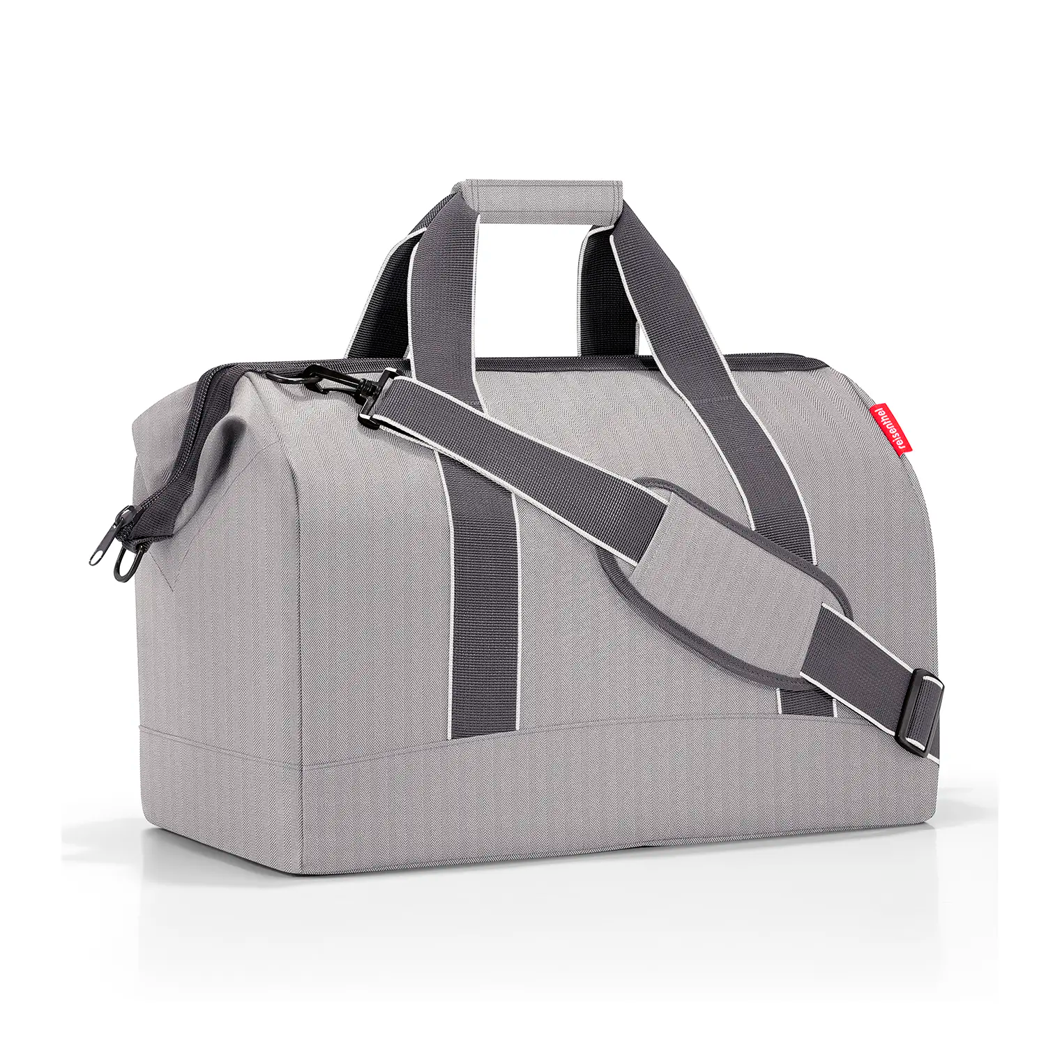 Reisenthel Travelling Allrounder L travel bag 48 cm - Herringbone Grey
