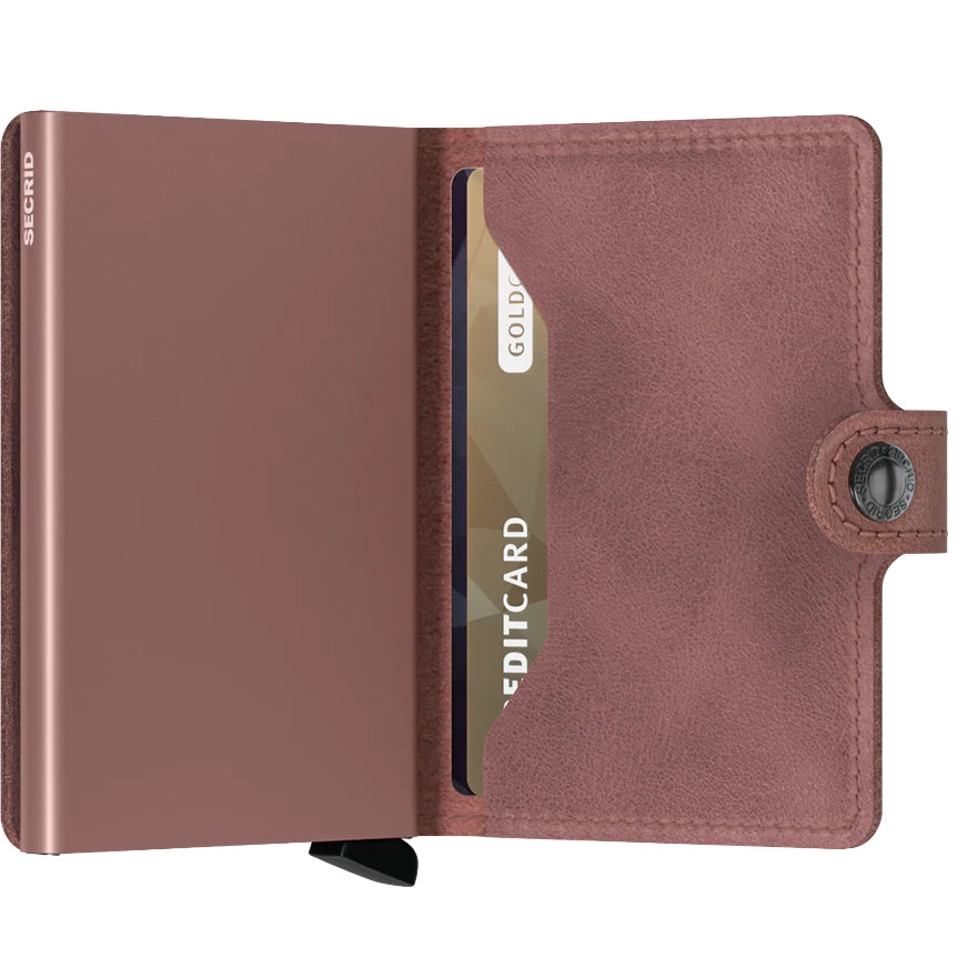 Secrid Wallets Miniwallet Vintage 10 cm - Mauve