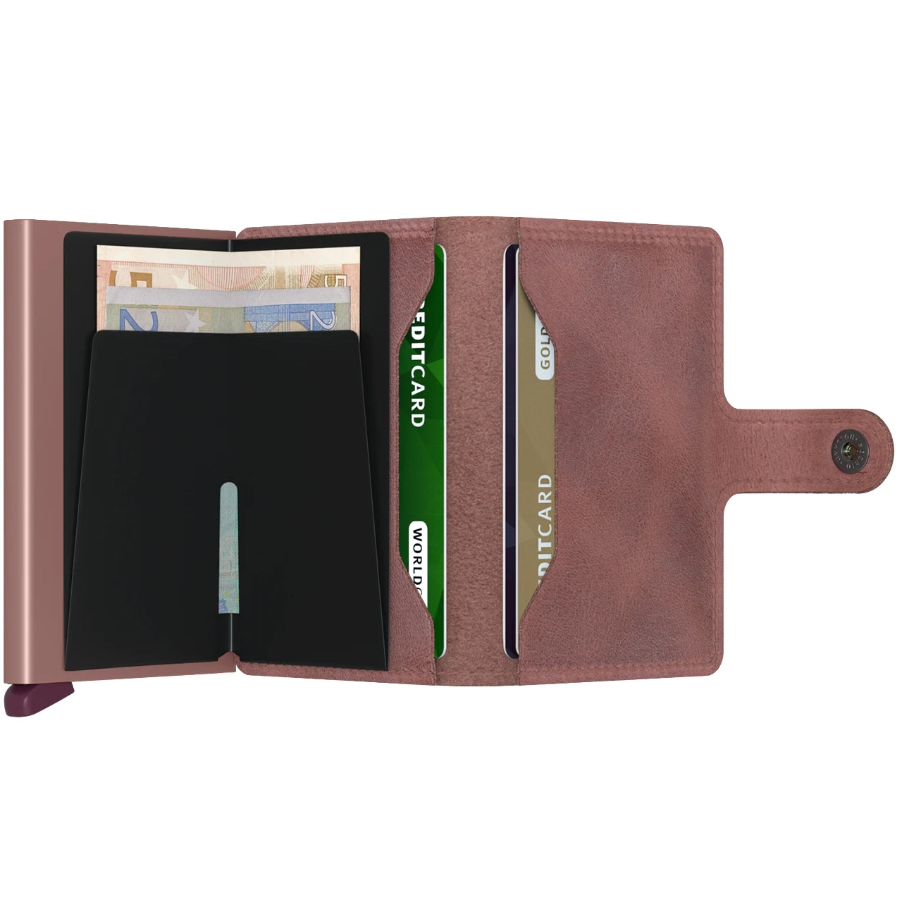 Secrid Wallets Miniwallet Vintage 10 cm - Mauve