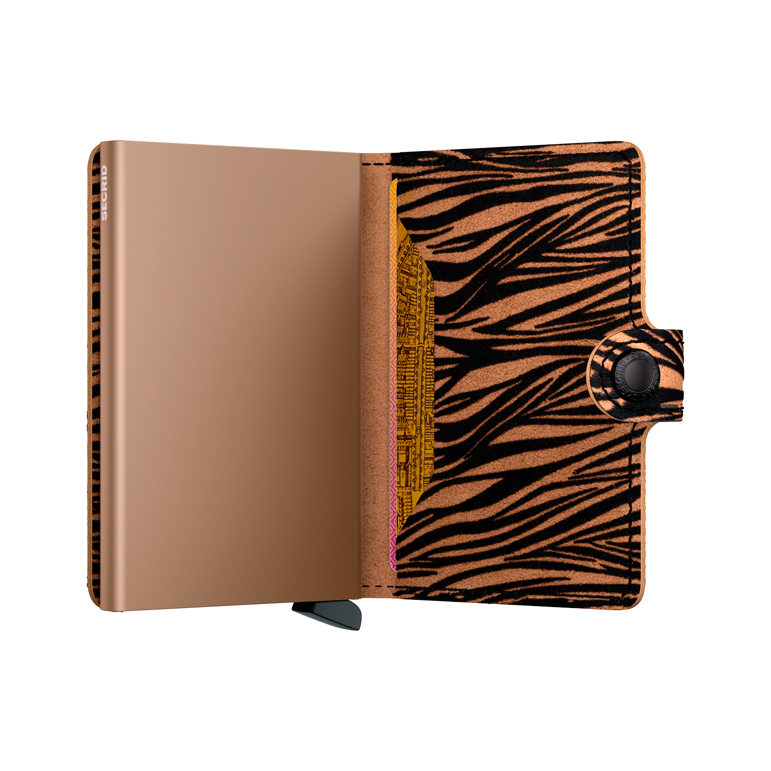 Secrid Wallets Miniwallet Zebra 10 cm - Beige