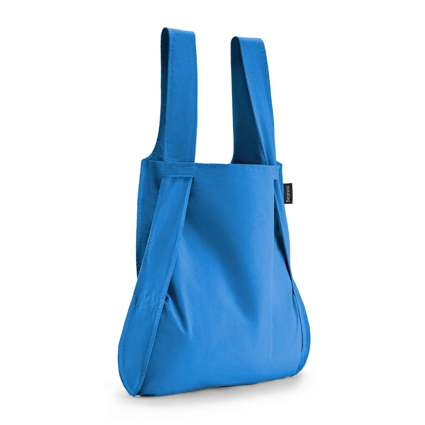 Notabag Original Blue - Rückansicht der hochwertigen Verarbeitung und Materialien