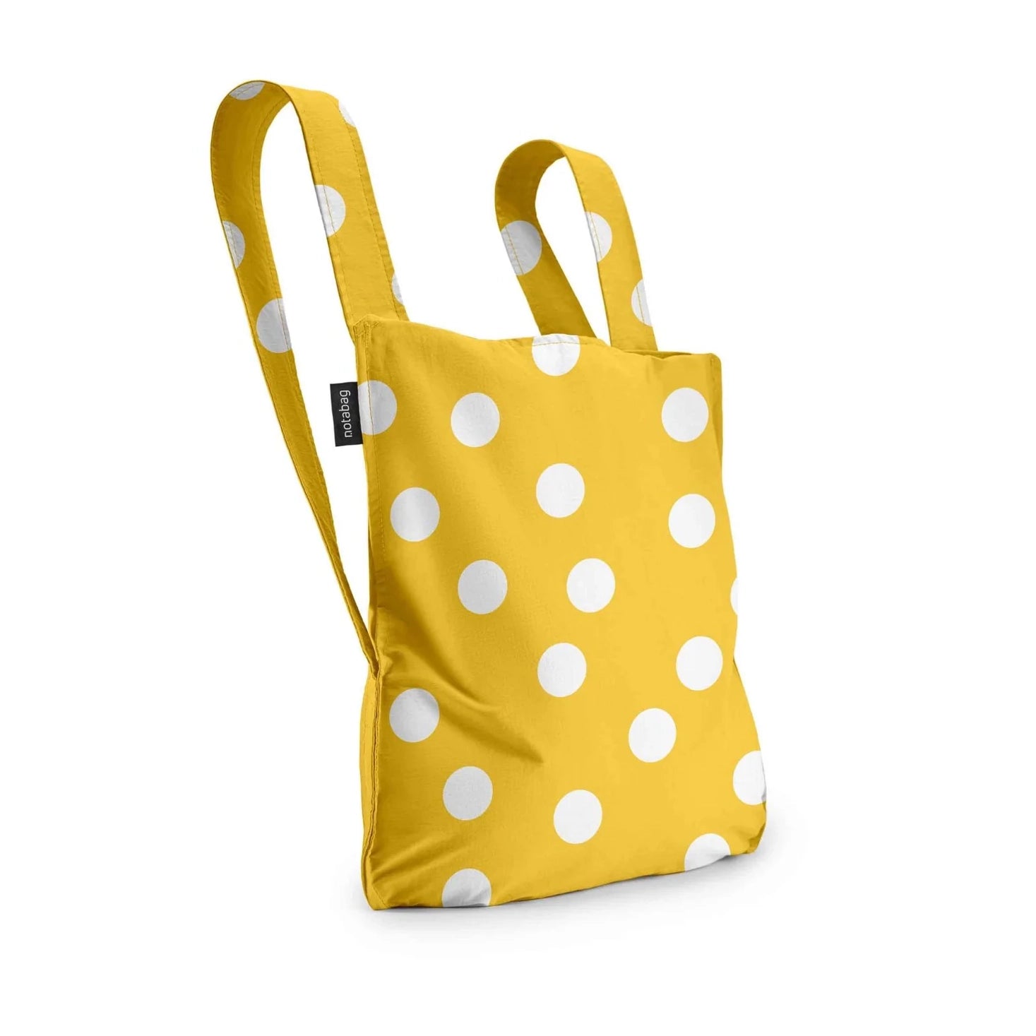 Notabag Original Tasche Rucksack 65 cm Golden Dots - Hauptansicht mit goldenem Punktmuster