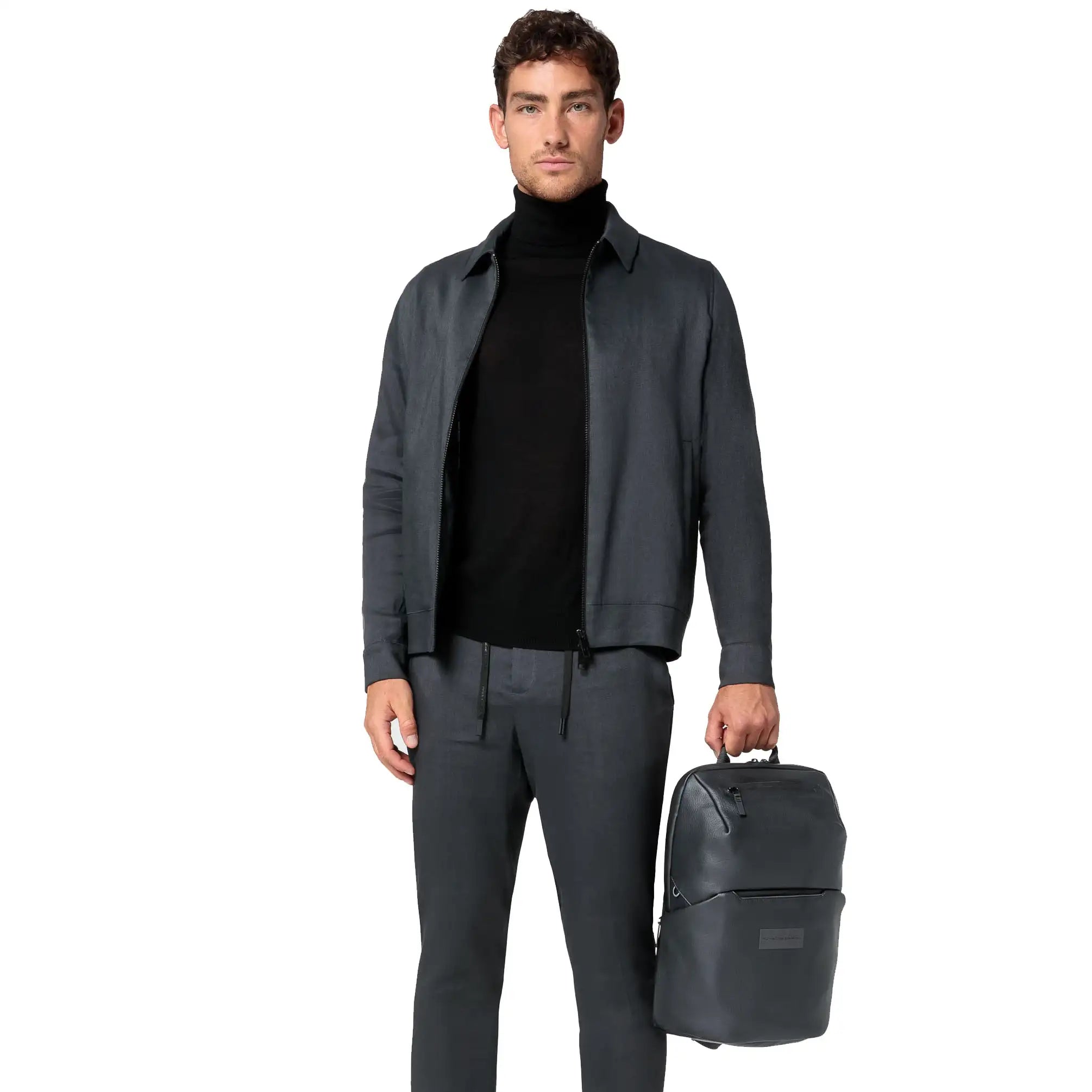 Porsche Design Urban Eco Leather Backpack XS 40 cm - Black