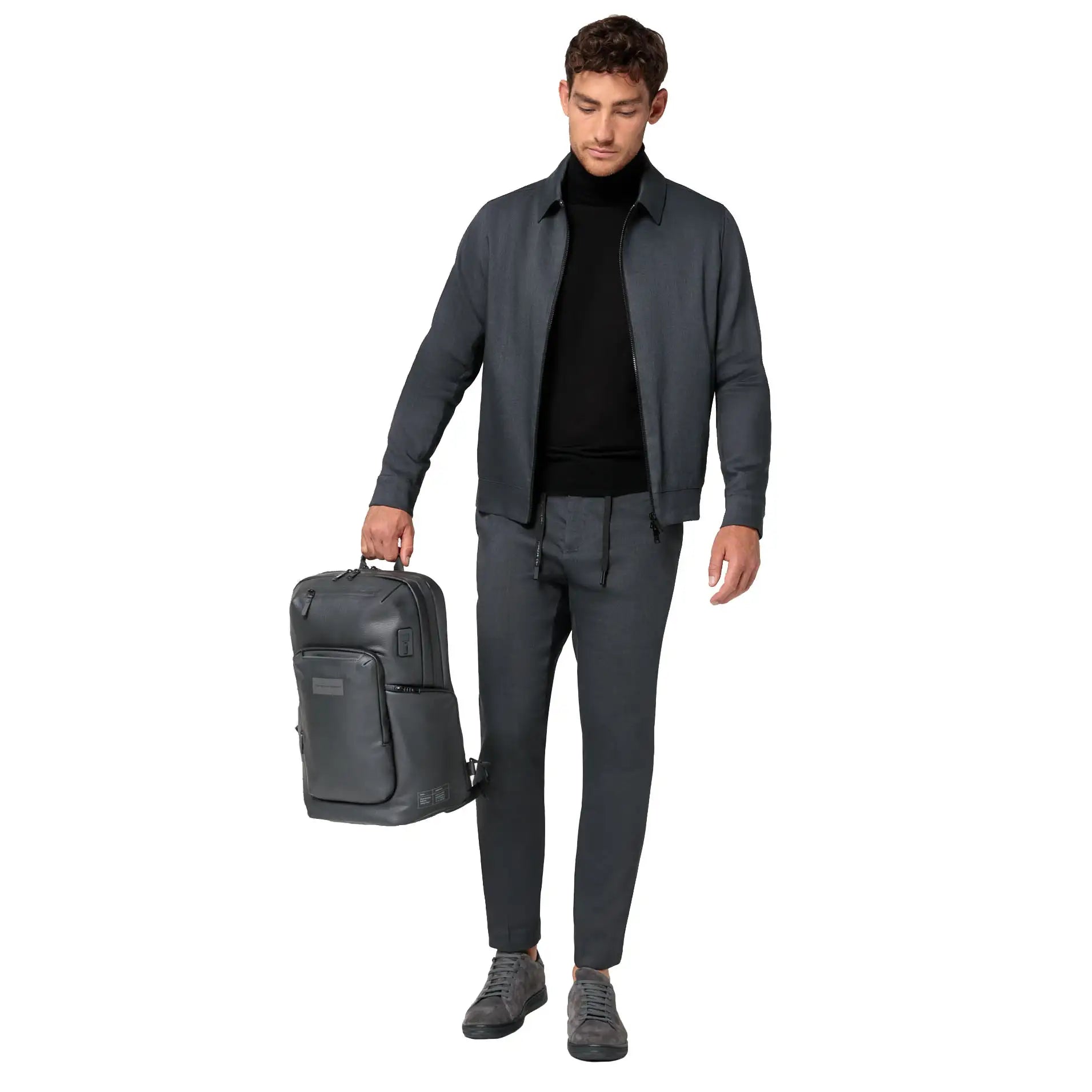 Porsche Design Urban Eco Leather Backpack M2 43 cm - Black