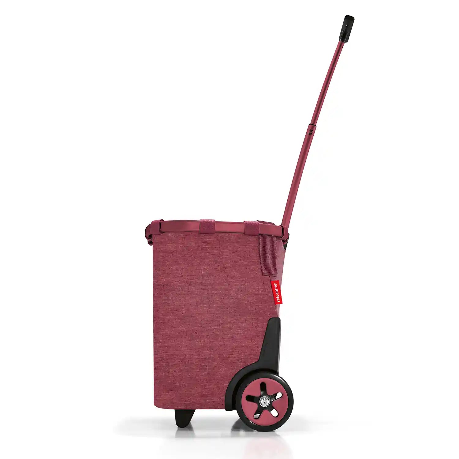 Seitenansicht Reisenthel Shopping Carrycruiser 48 cm – praktischer Einkaufsroller mit Teleskopgriff