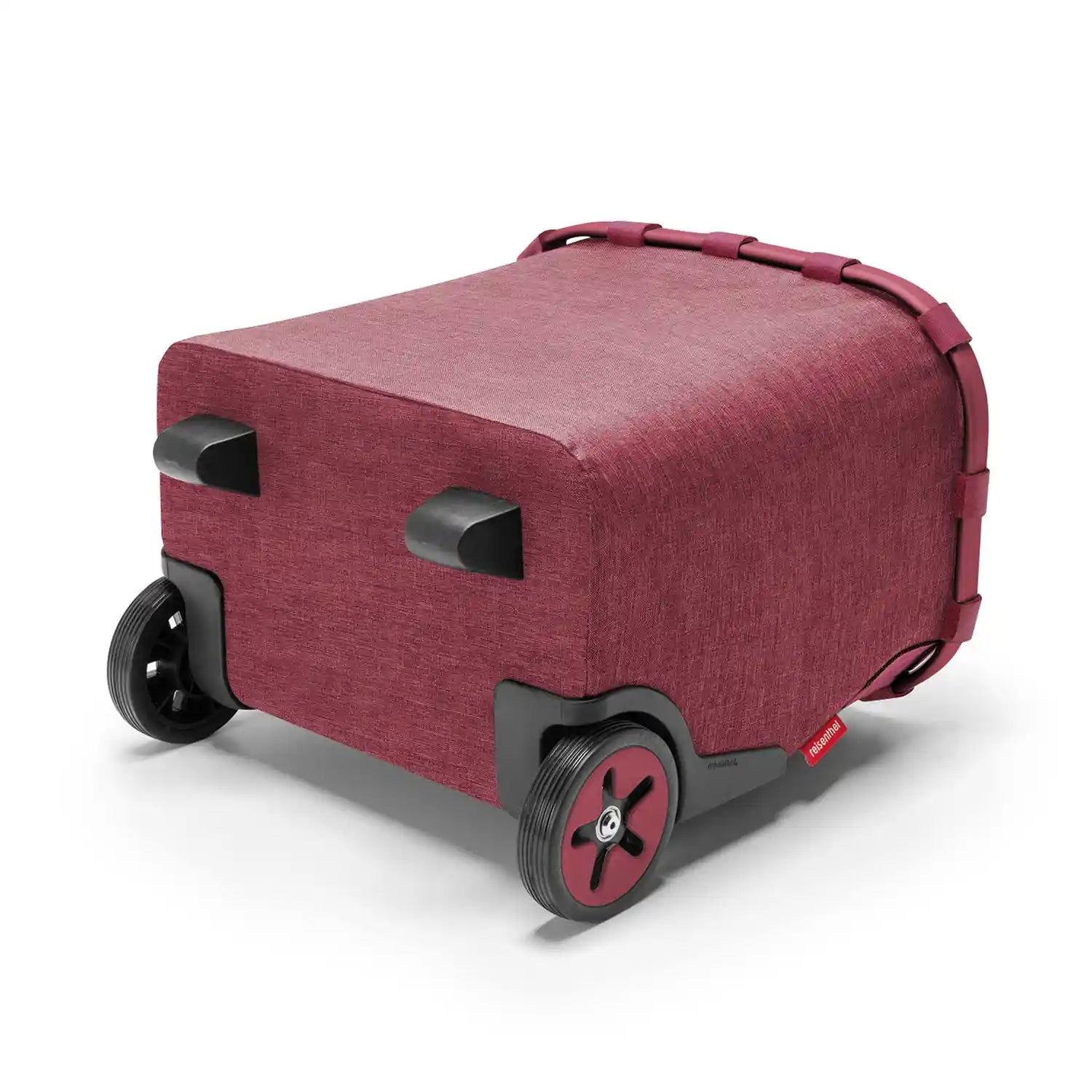 Reisenthel Carrycruiser Twist Maroon – stilvoller Einkaufskorb in Weinrot