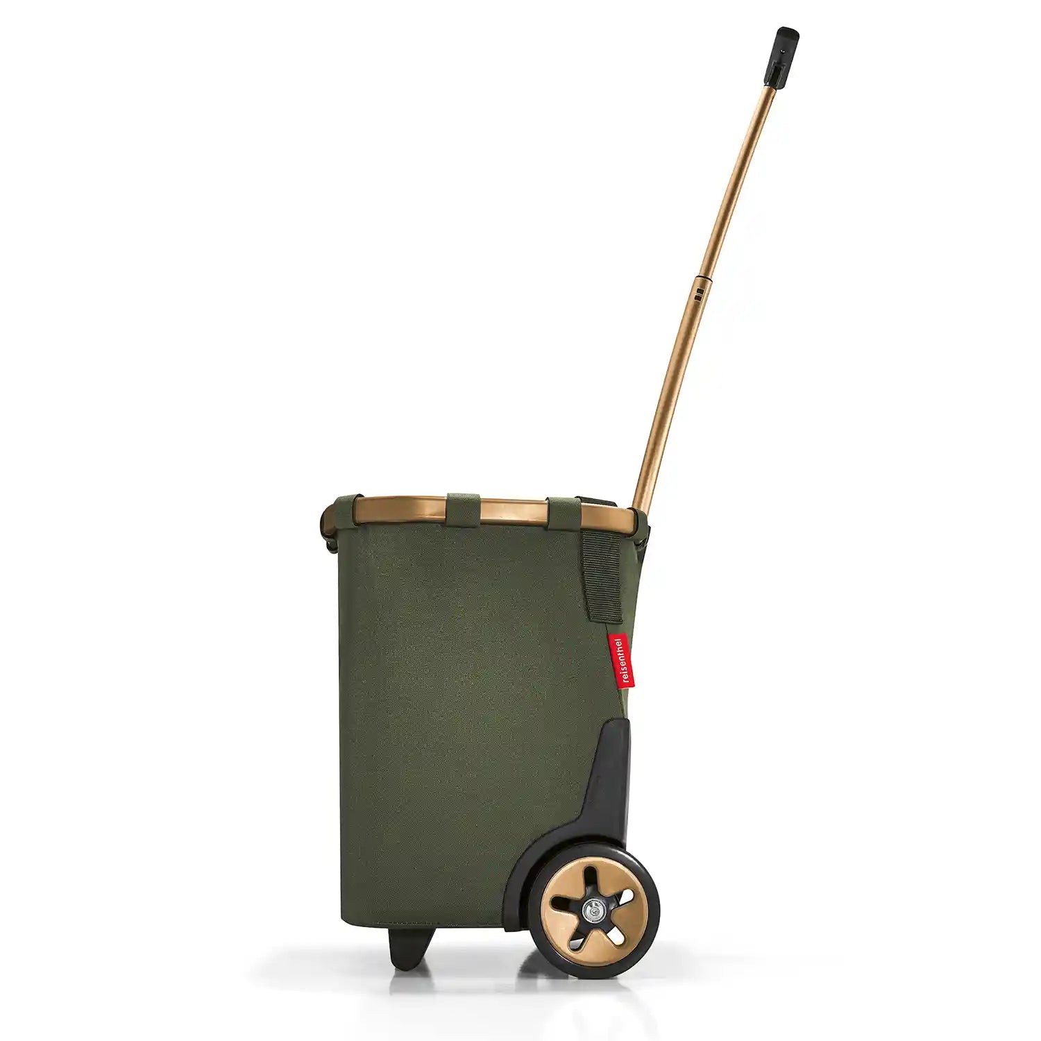 Seitenansicht Reisenthel Shopping Carrycruiser 48 cm – praktischer Einkaufsroller mit Teleskopgriff