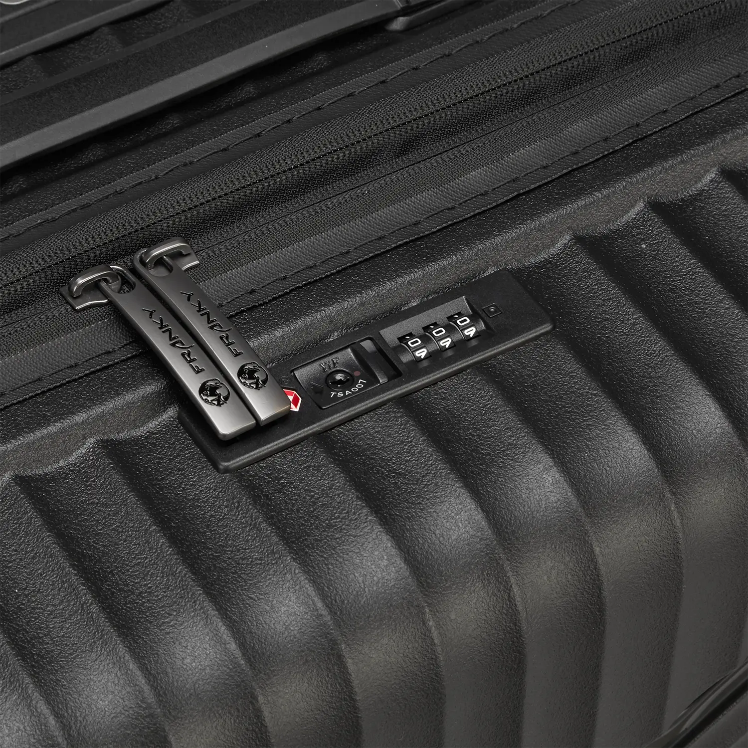 koffer-direkt.de Flight Lite II 4-Rollen Trolley Set L/M/S - Black