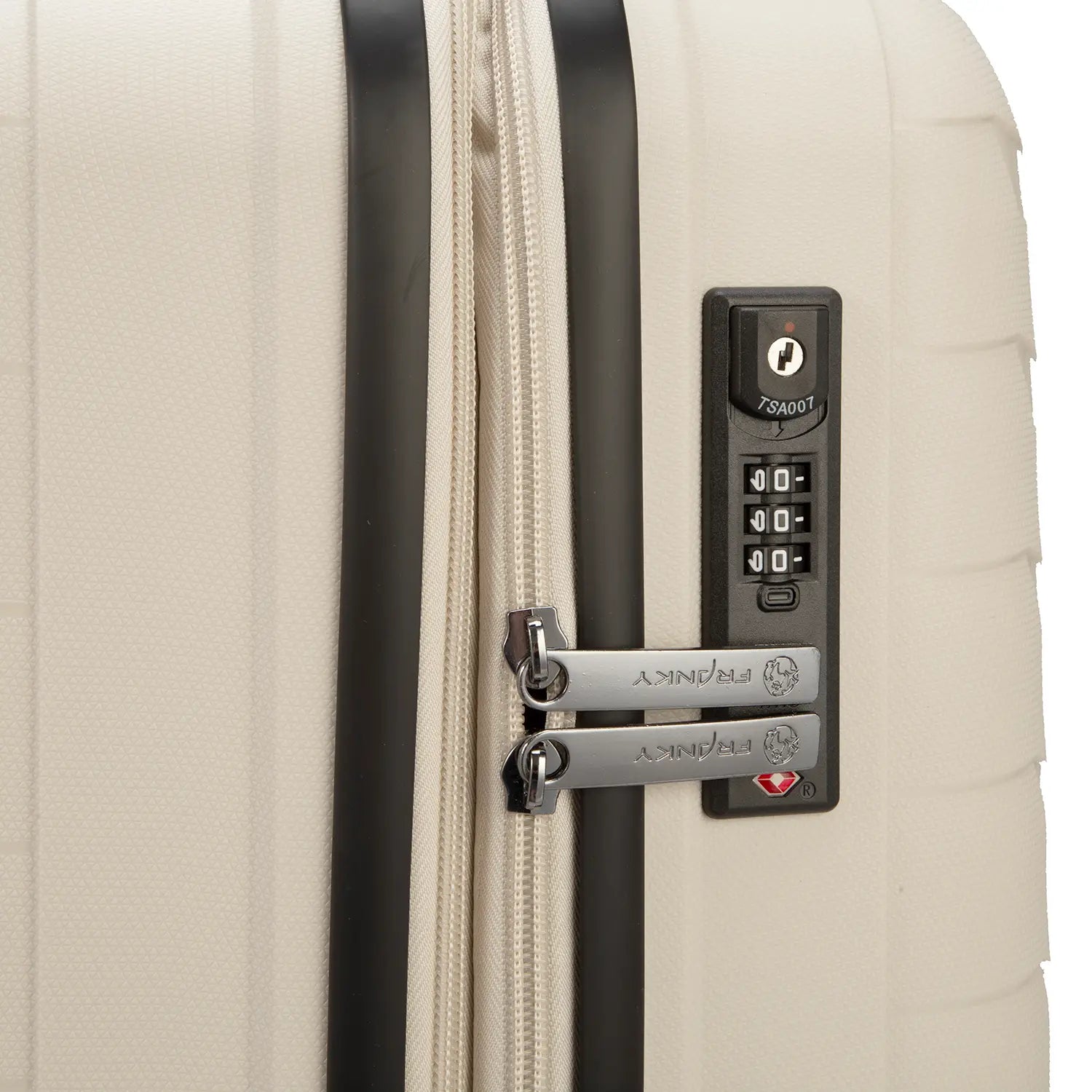 koffer-direkt.de PP15 4-Rollen Trolley M 68 cm - TSA-Zahlenschloss für sichere Reisen in die USA