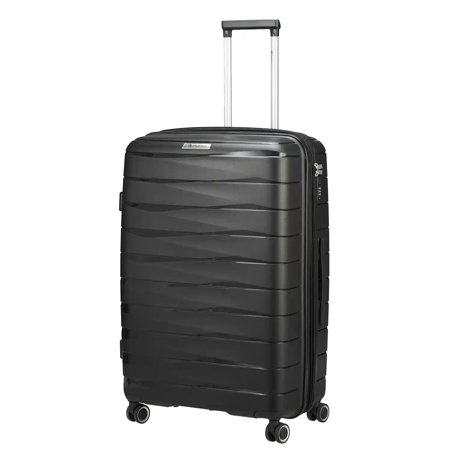 koffer-direkt.de PP16 4-Rollen Trolley 75 cm - Light Green