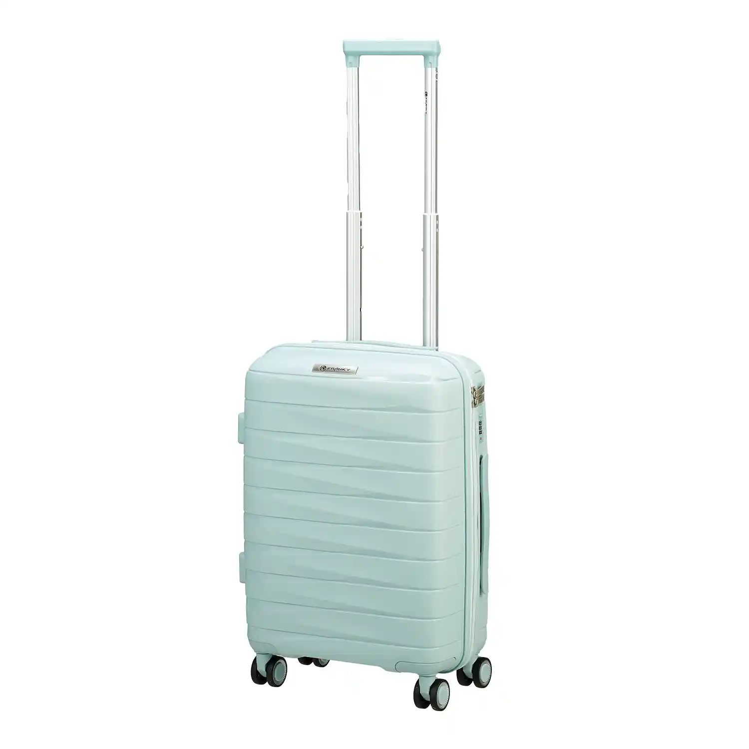 koffer-direkt.de PP16 4-Rollen Kabinentrolley 55 cm - Light Green