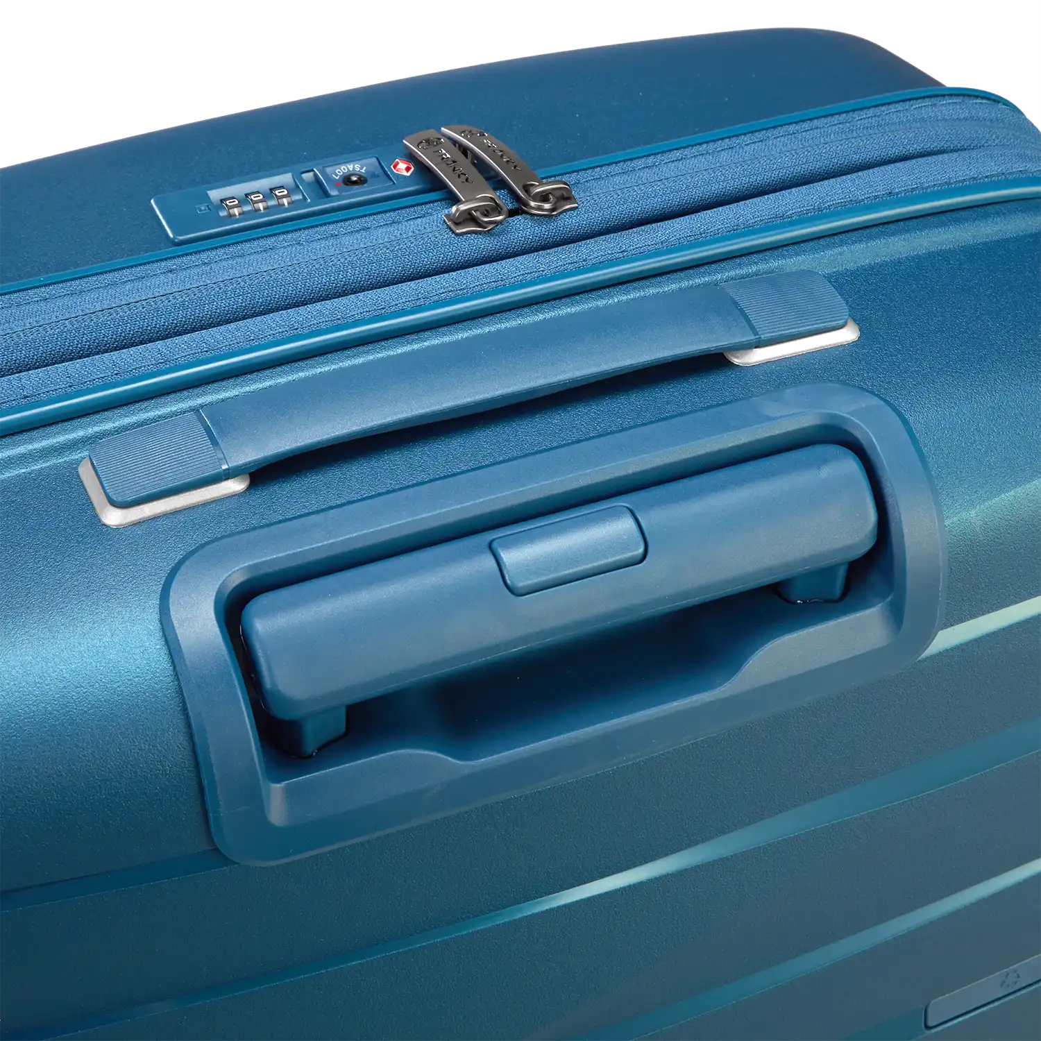 PP21 Teleskopgriff blau - Ausziehbarer Trolley-Griff mit ergonomischem Design