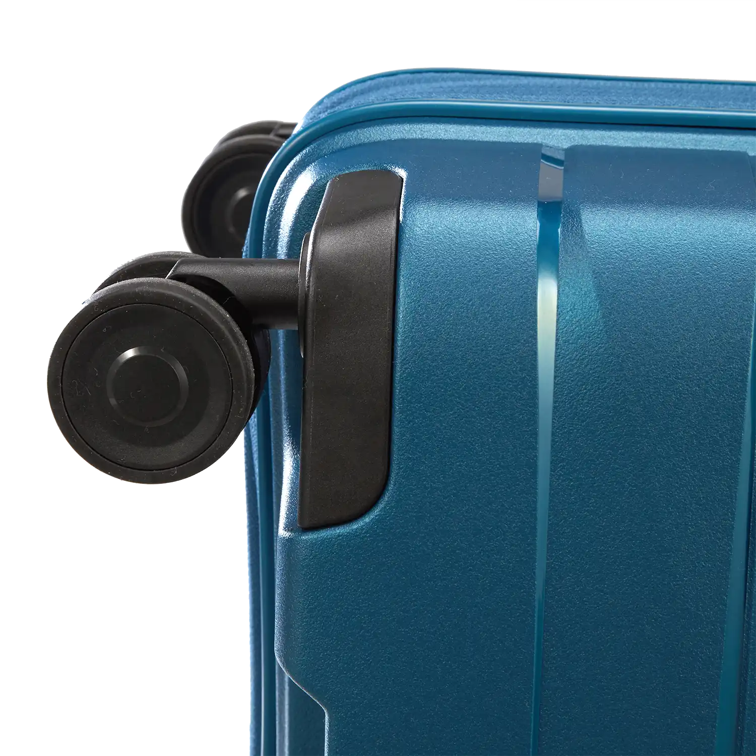PP21 4-Rollen System blau - 360° drehbare Trolley-Rollen für müheloses Manövrieren