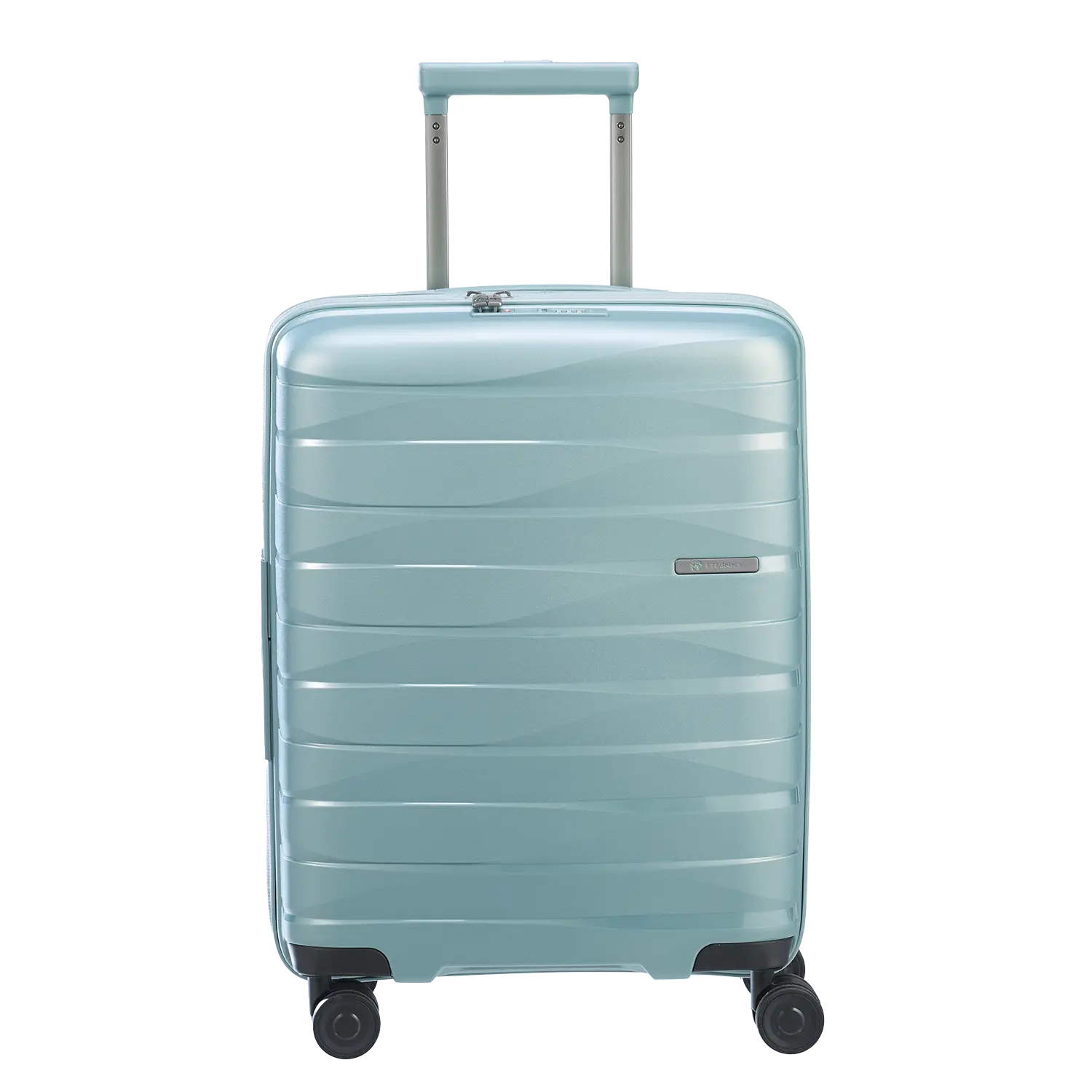PP21 Trolley S green metallic - 4-Rollen Handgepäck mit robuster Hartschale
