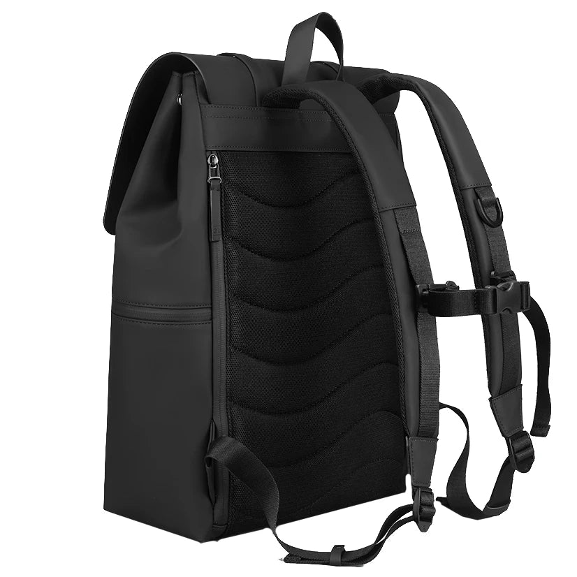 Rückseite Gaston Luga Spläsh 2.0 16 Zoll Laptop Backpack Cloud Cream Sage mit gepolsterten Schulterriemen