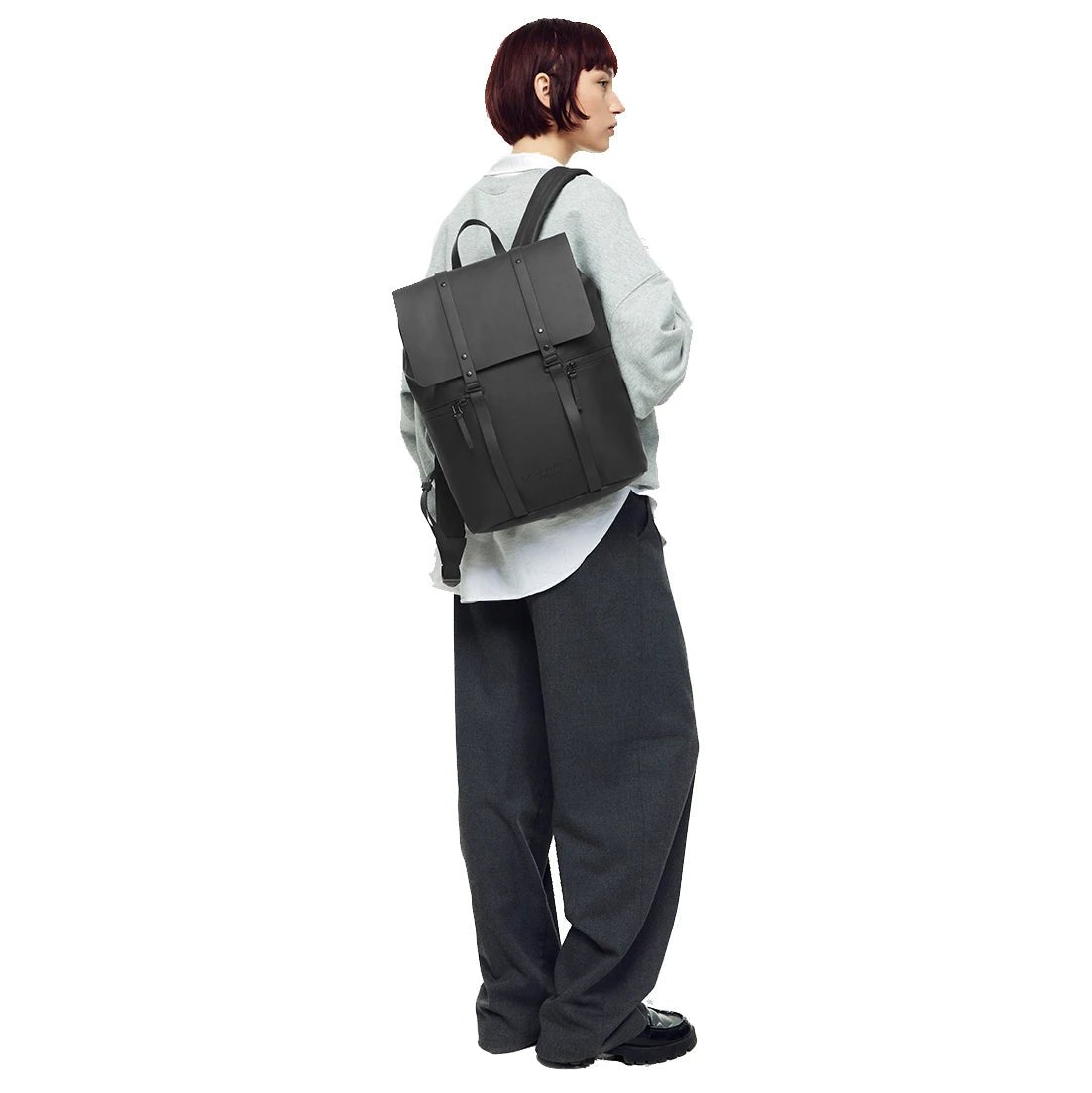 Gaston Luga Spläsh 2.0 Laptop Backpack Schwarz – stilvoller Rucksack für Alltag, Uni und Business