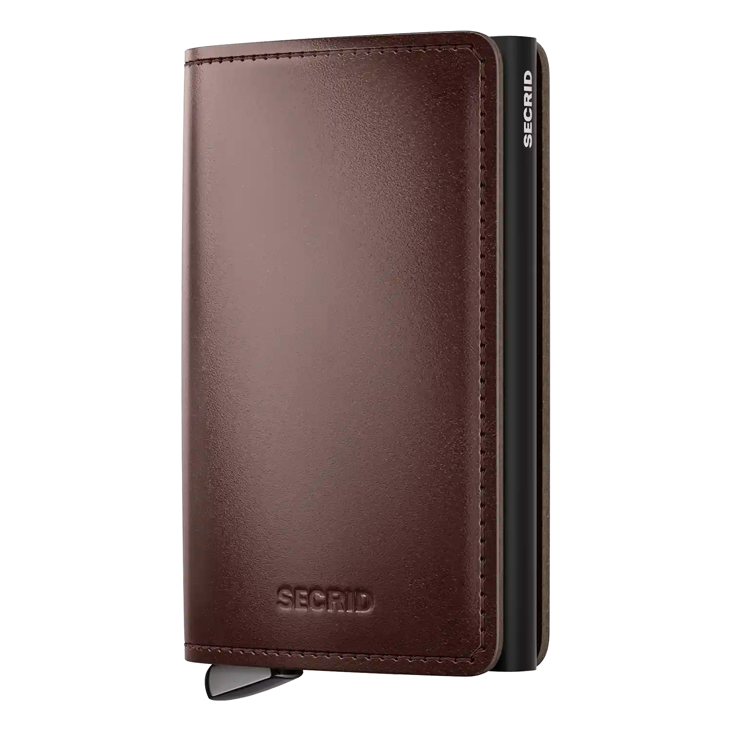 Secrid Premium Kollektion Slimwallet Dusk 10 cm - Dark Brown+