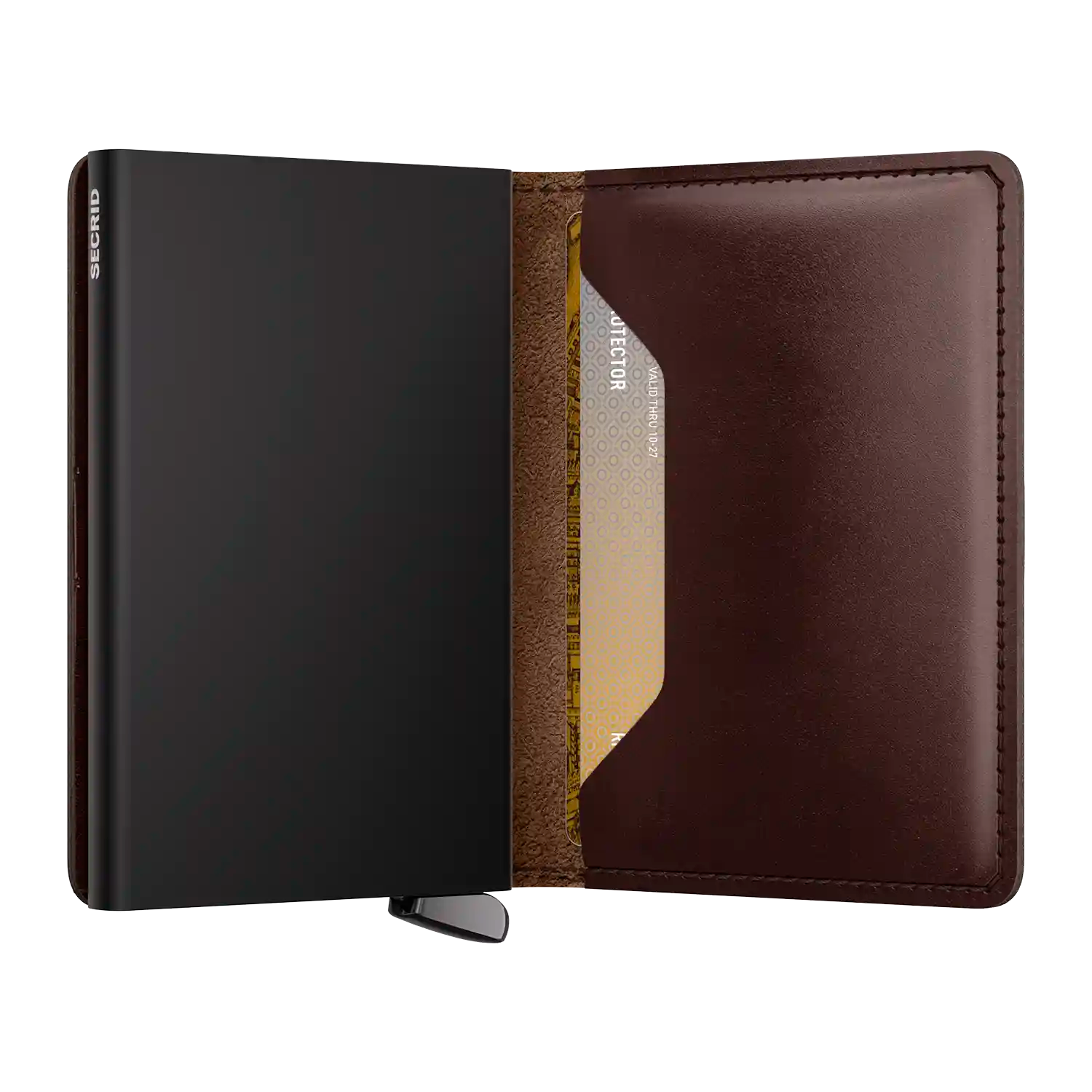 Secrid Premium Kollektion Slimwallet Dusk 10 cm - Dark Brown+