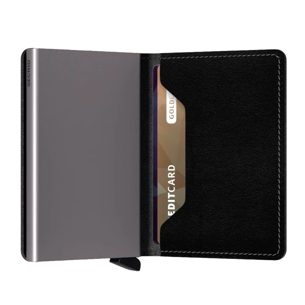 Secrid Slimwallet Original - Kartenfach mit RFID-Schutz Mechanismus