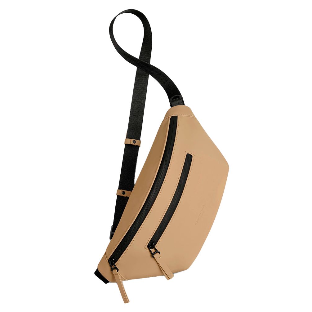 Gaston Luga Spläsh Bum Bag 32 cm in Latte – stylische Gürteltasche für Damen und Herren