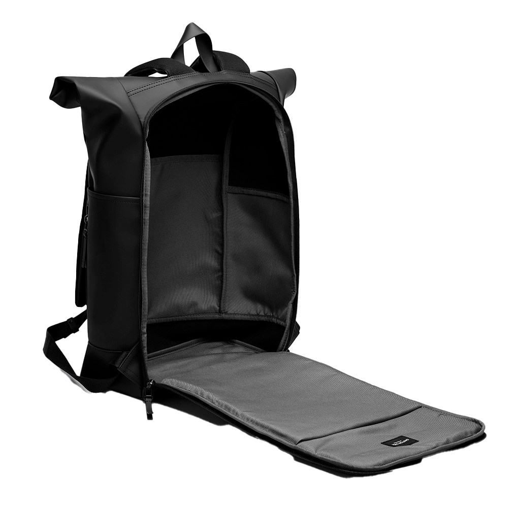Innenansicht Gaston Luga Spläsh Rolltop 62 cm – Rucksack mit Laptopfach