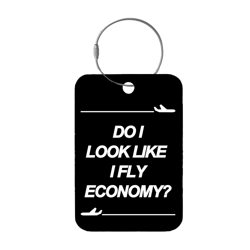 Tag-It Luggage Tag 9 cm - Do I Look - Black
