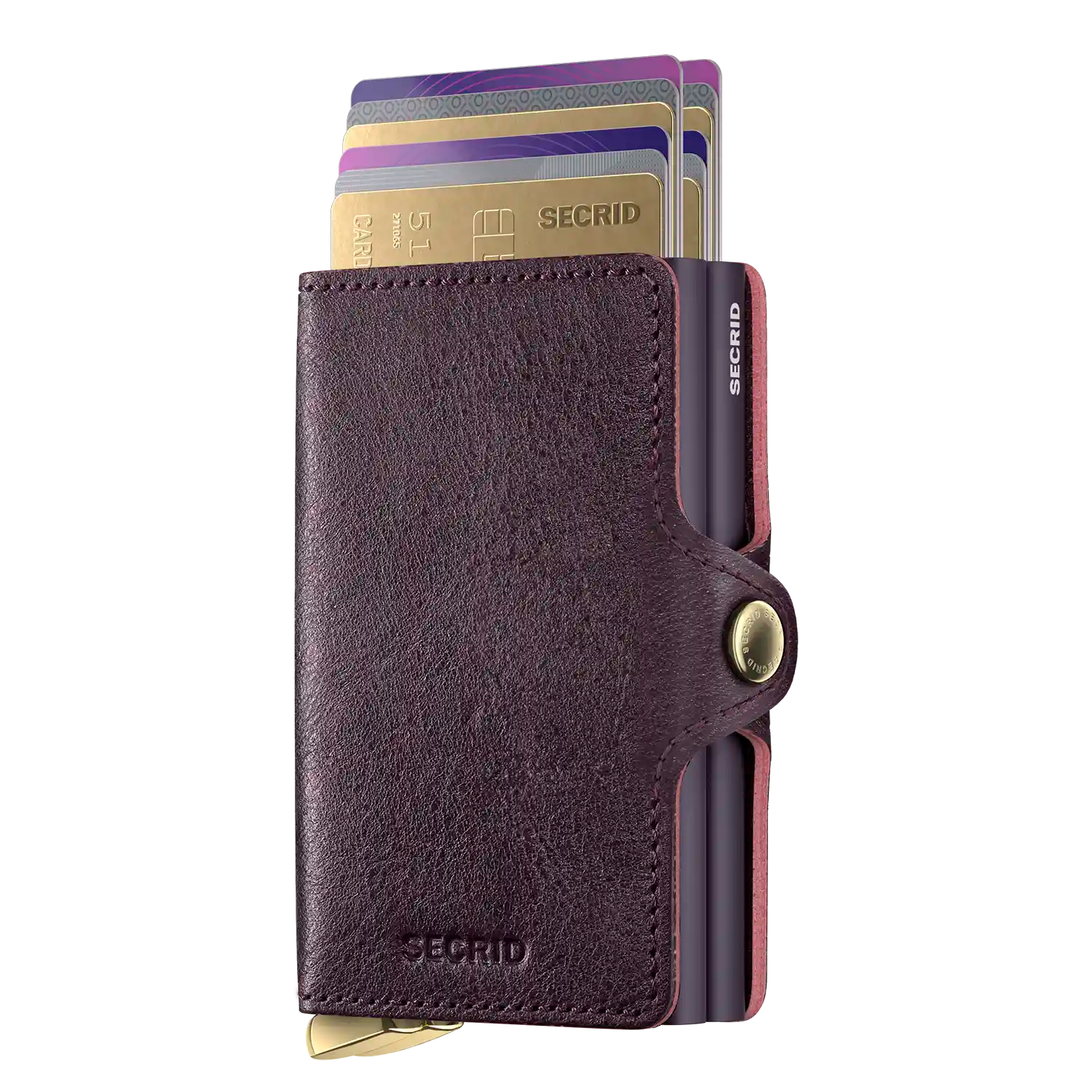 Secrid Premium Collection Twinwallet Basco 10 cm - Bordeaux+