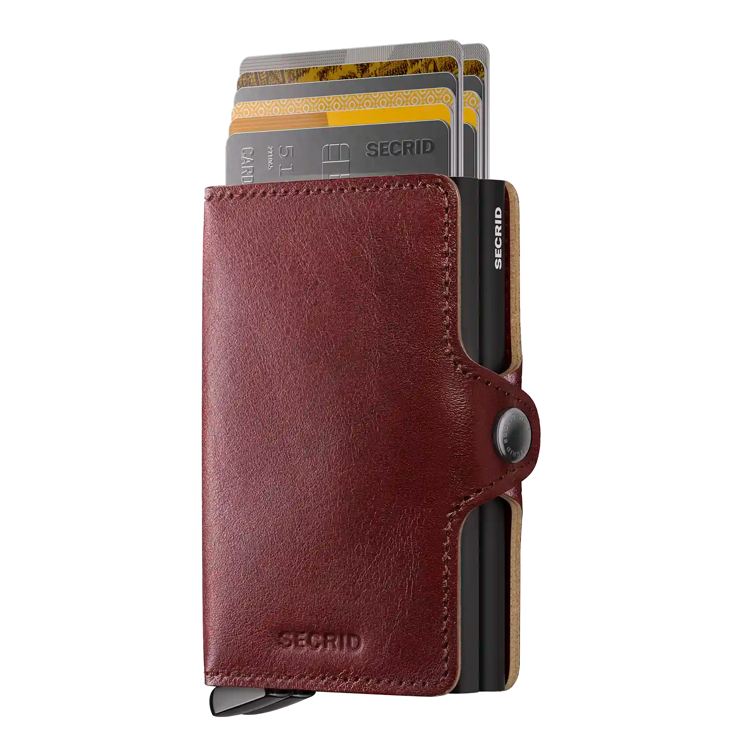 Secrid Premium Collection Twinwallet Basco 10 cm - Brown+