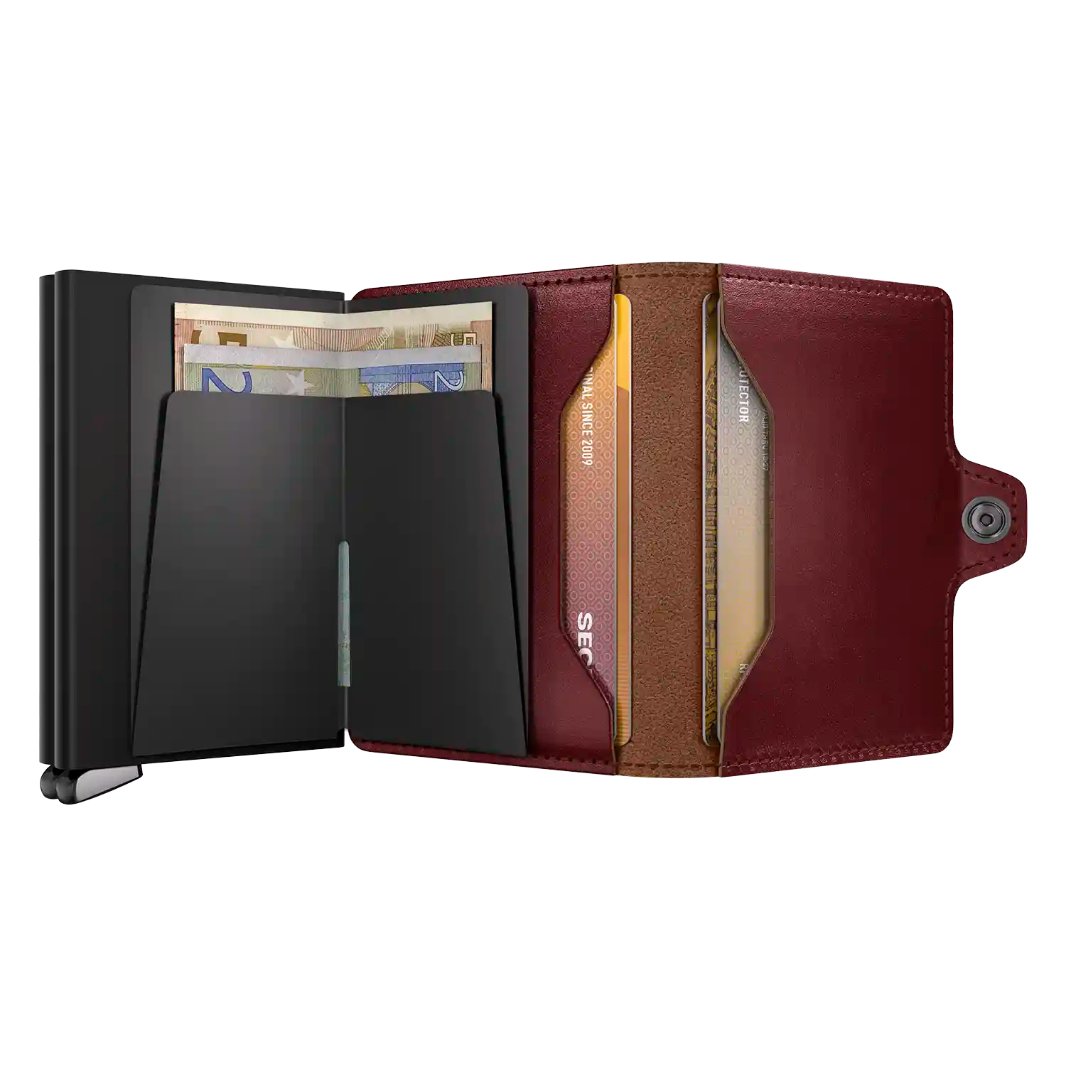 Secrid Premium Collection Twinwallet Basco 10 cm - Brown+