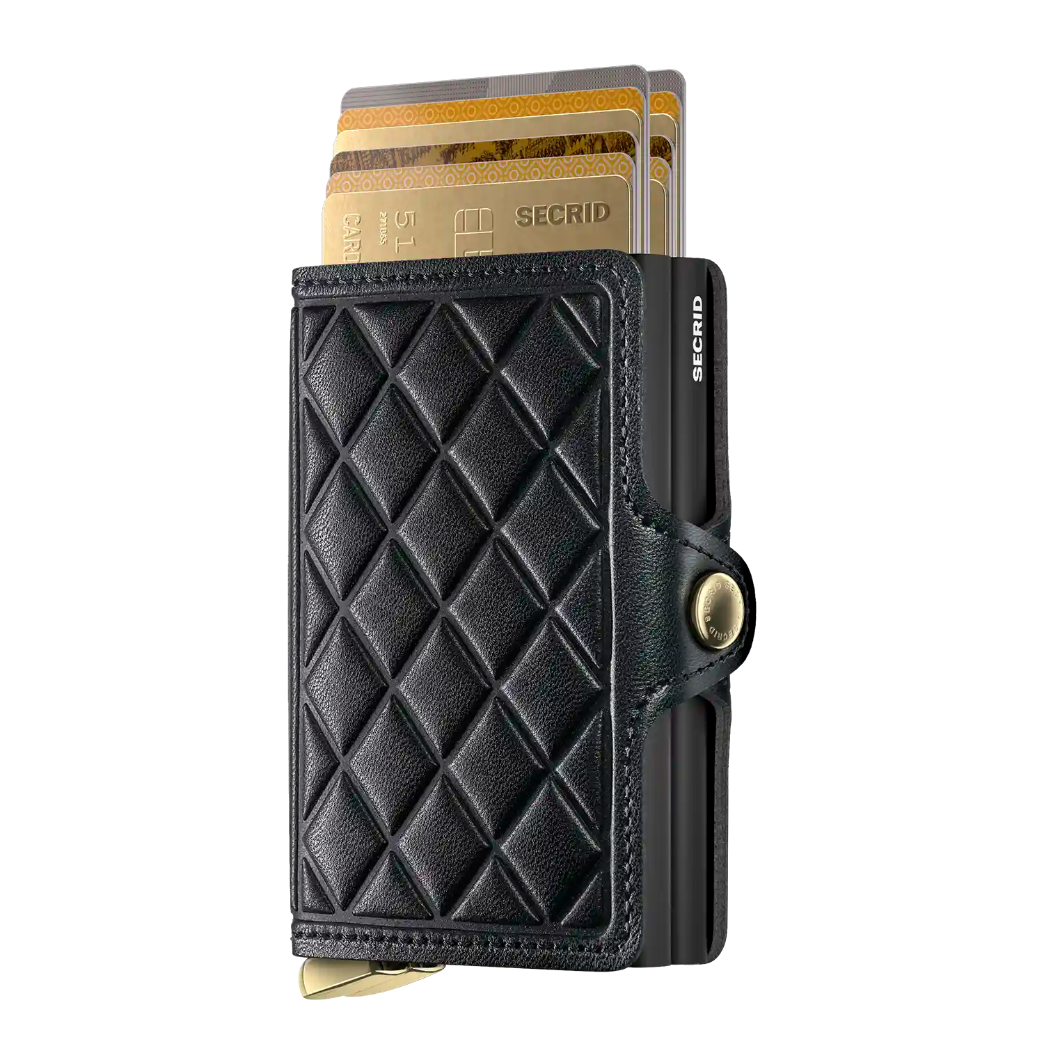 Secrid Premium Kollektion Twinwallet Emboss Diamond 10 cm - Black+