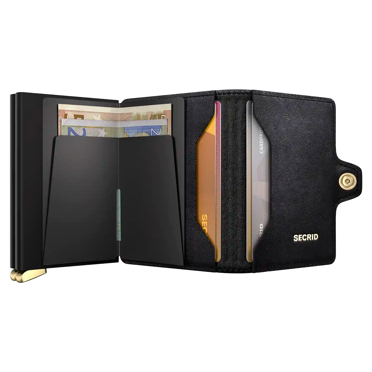 Secrid Premium Kollektion Twinwallet Emboss Diamond 10 cm - Black+