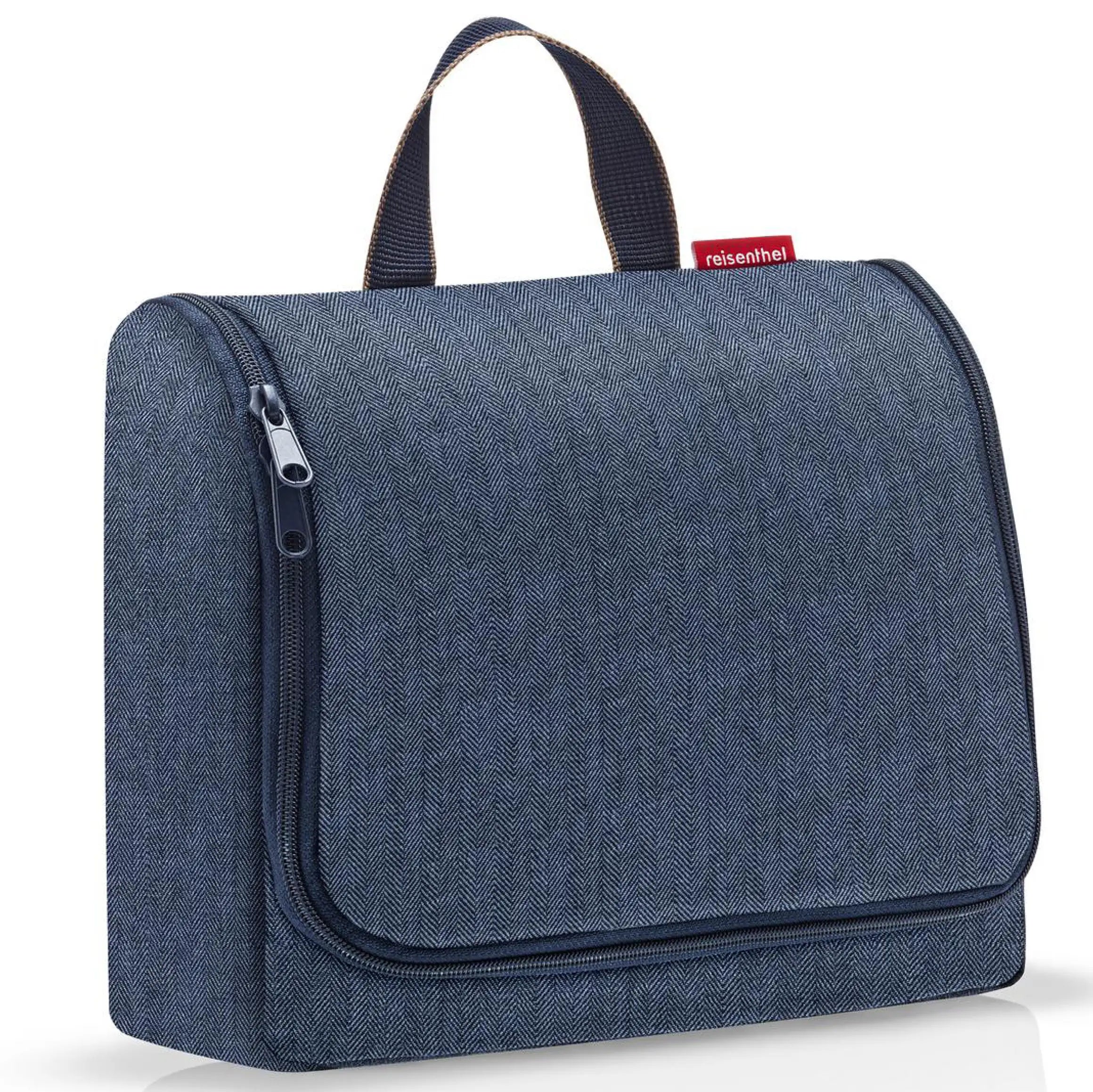 Reisenthel Travelling Toiletbag XL 28 cm - Herringbone Dark Blue